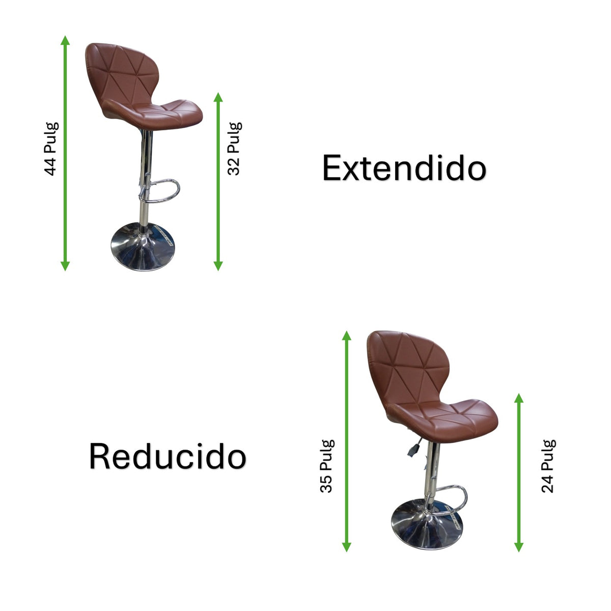 Silla de BAR JAVI CHB-443-BLK NEGRO