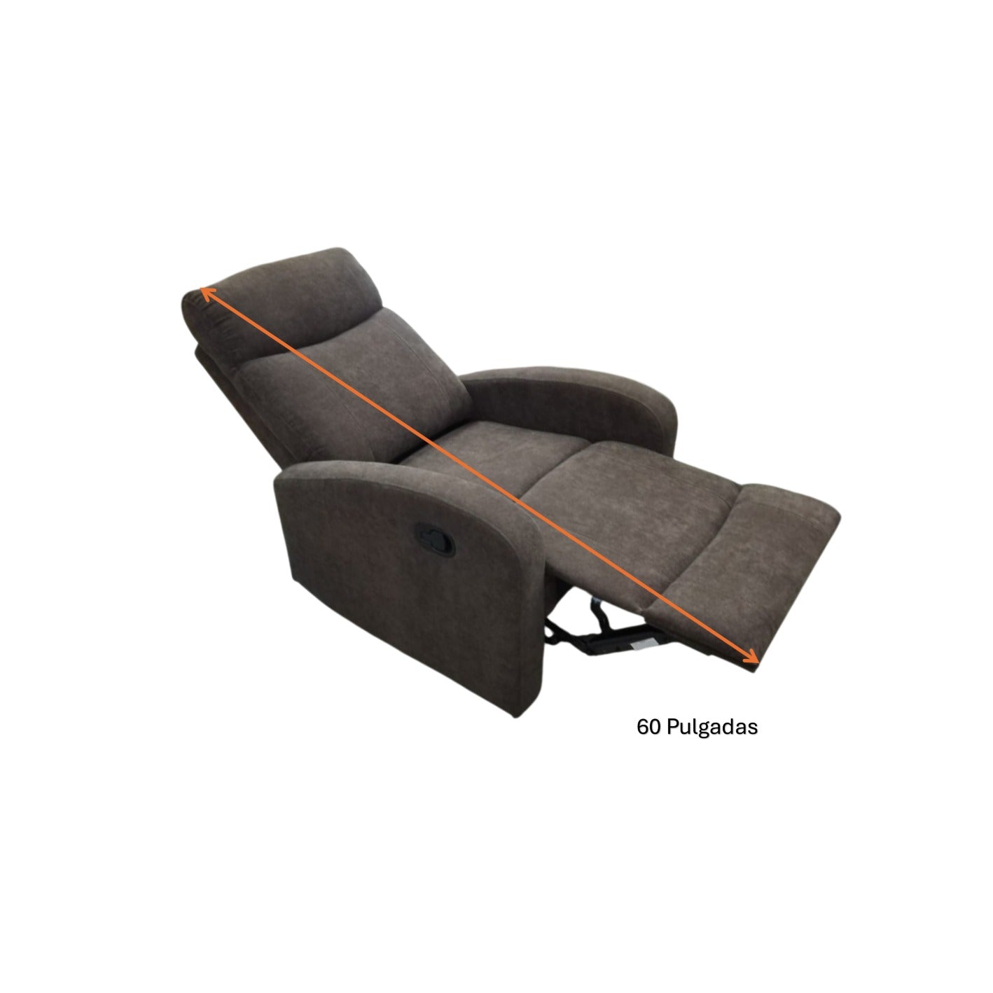 Juego de Sala Reclinable 6PTS 3+2+1 Nocecentro Brown