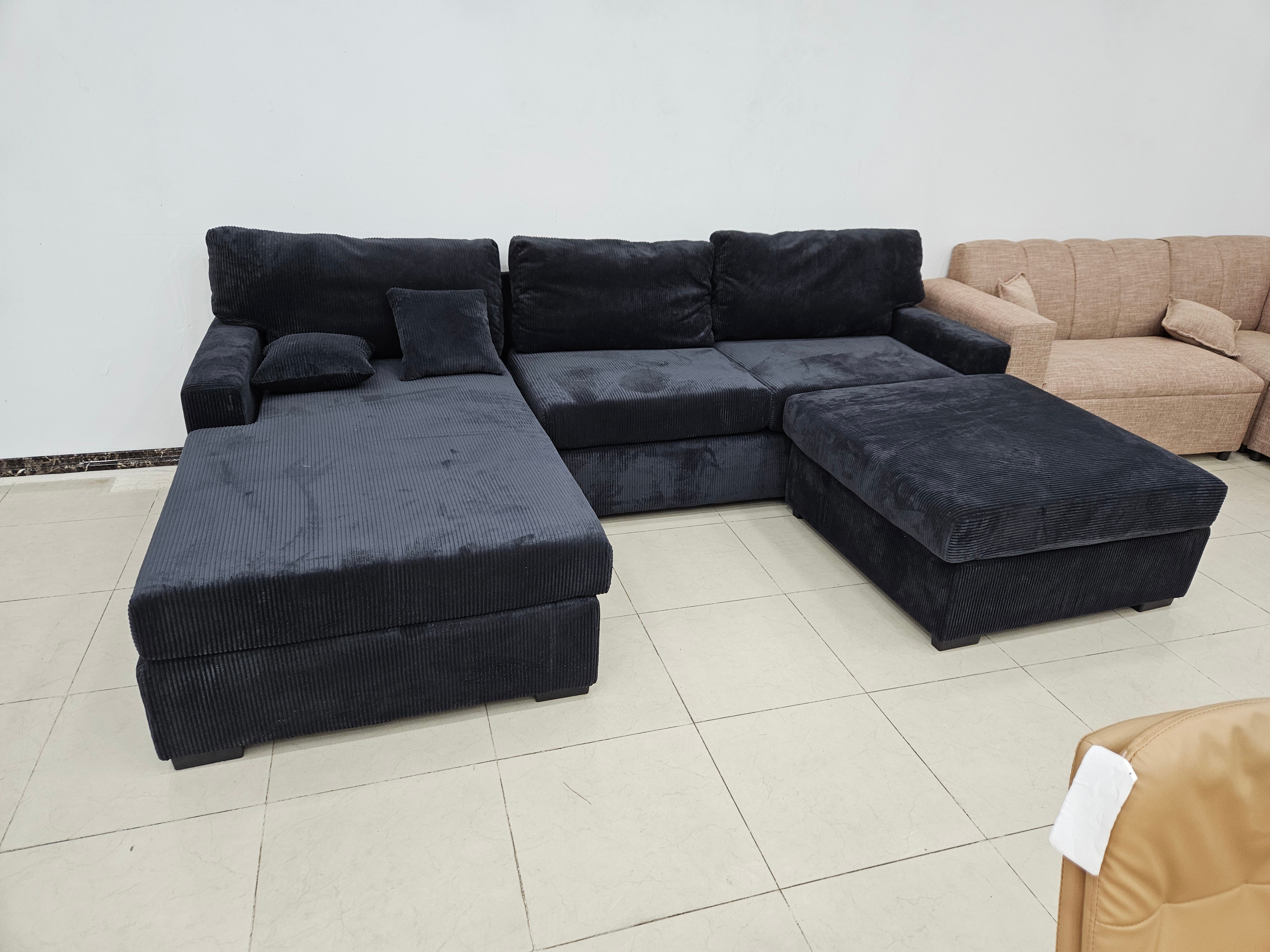 Juego de Sala LALIT SF-4237-BLK-NEGRO