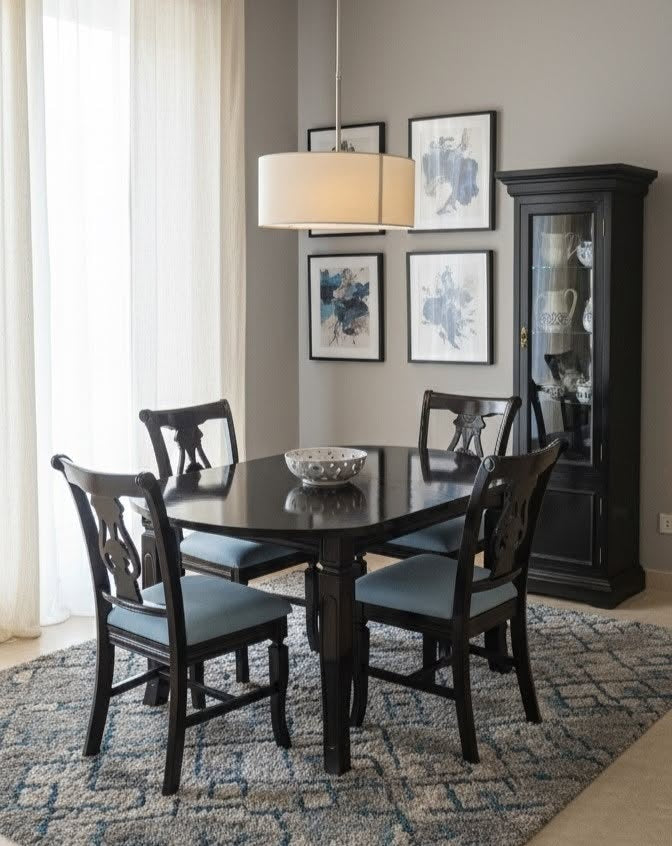 Comedor 4PTS Mesa Florencia 4S Sillas Niza