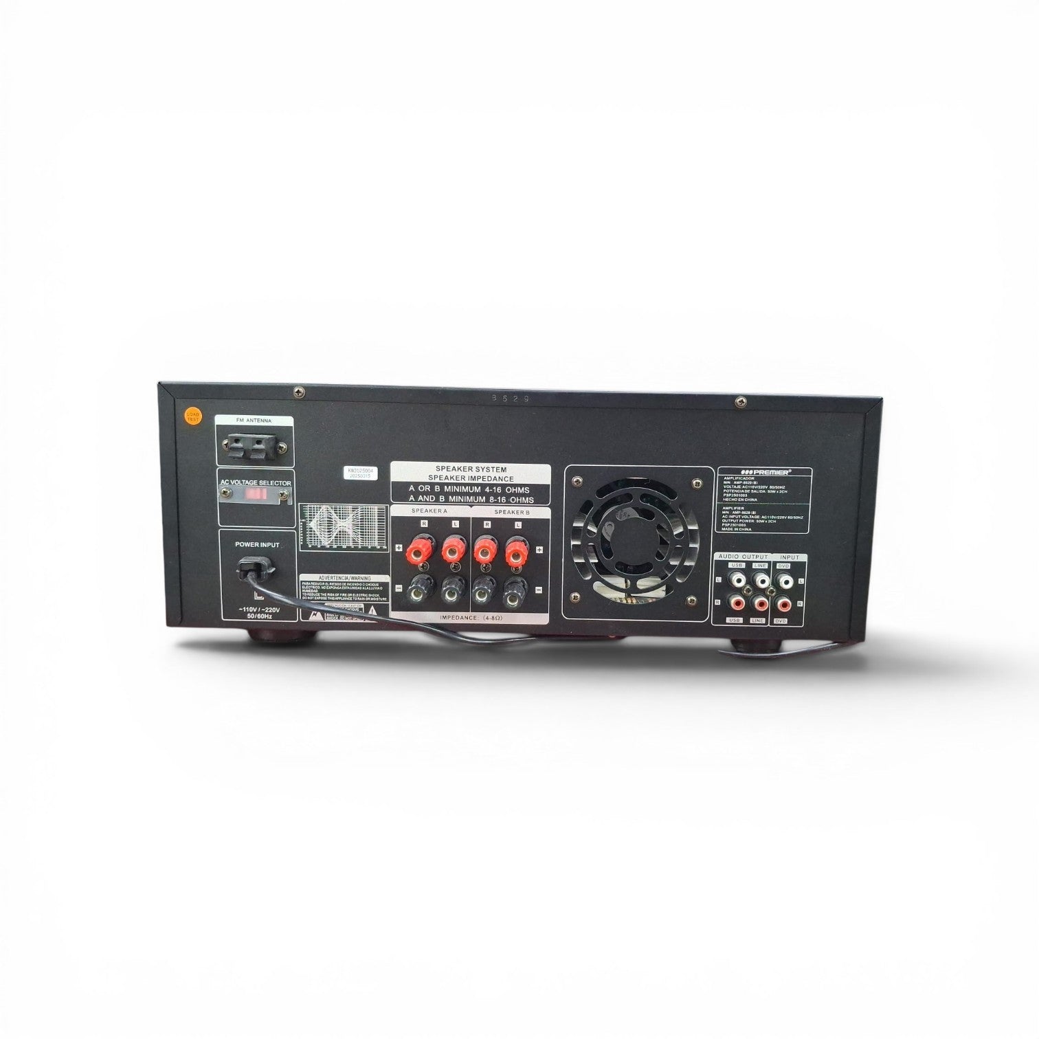 Amplificador AMP-8629(B) Premier
