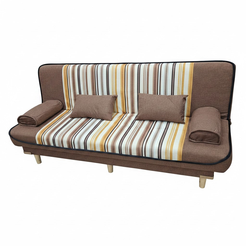 Sofa Cama Retro SFB-511-BROWN Chocolate