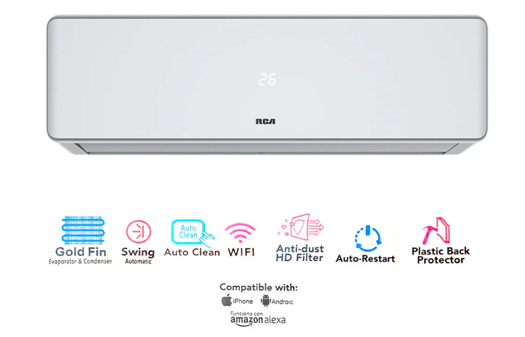 Aire Split 12K Inverter RCSA1221GW RCA