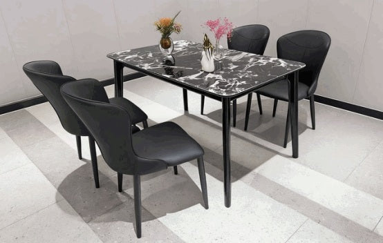 Comedor 4PTS Doral DT-04-2308 Negro