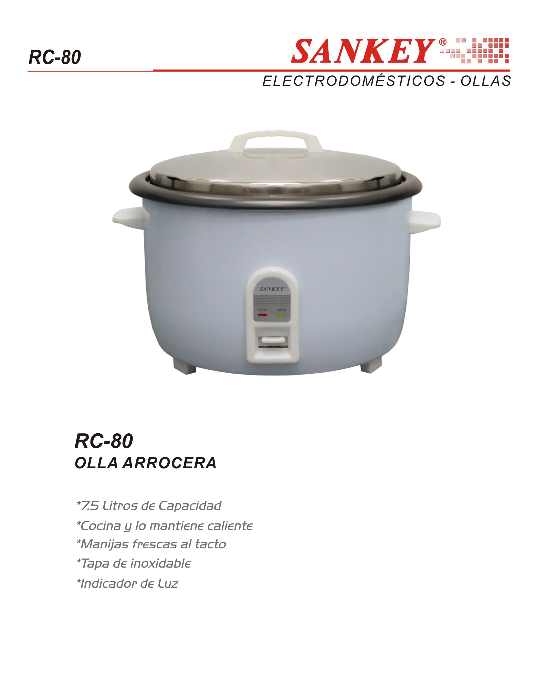 Arrocera 07.5 L RC-80 SANKEY