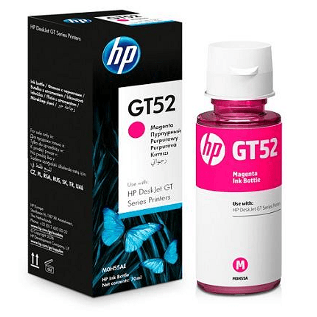 TINTA MOH55AL / GT52 MAGENTA HP