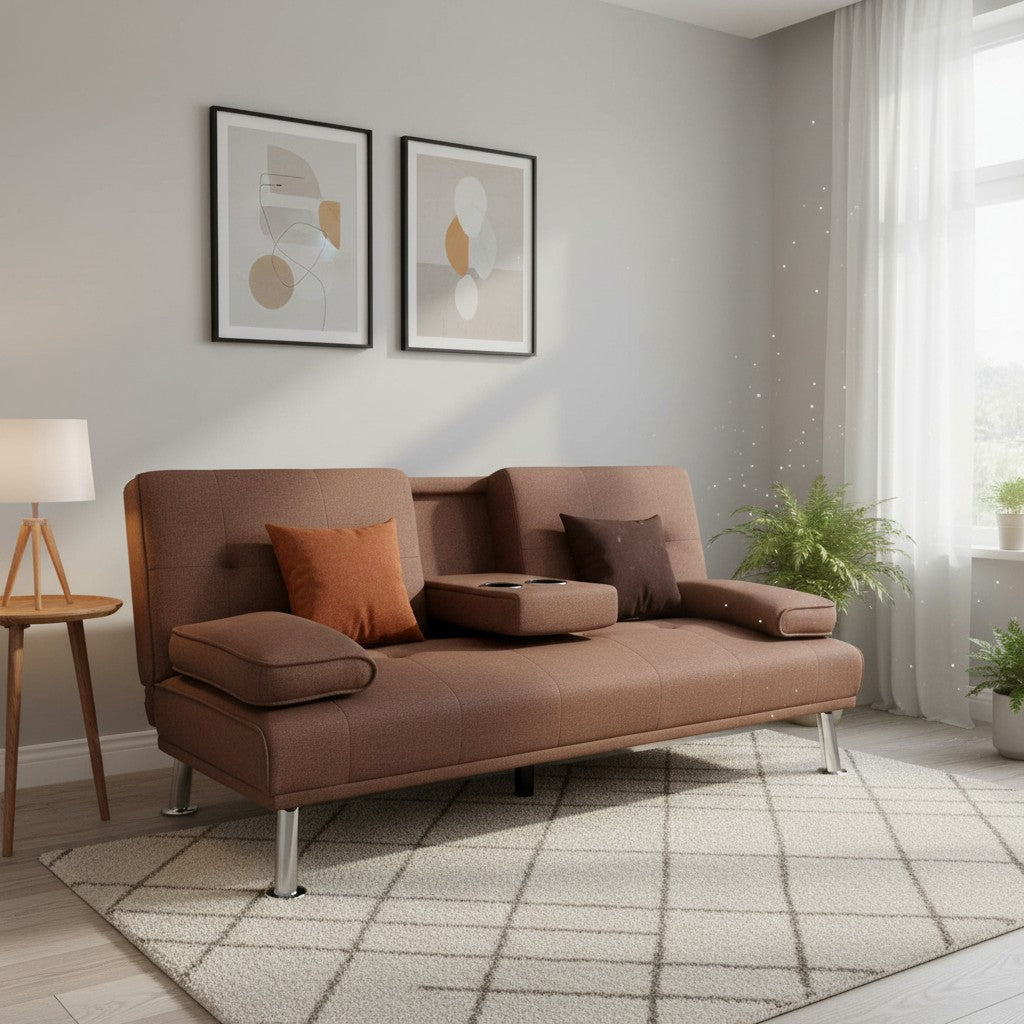 Sofa Cama Kami JR F650-36 Light Brown