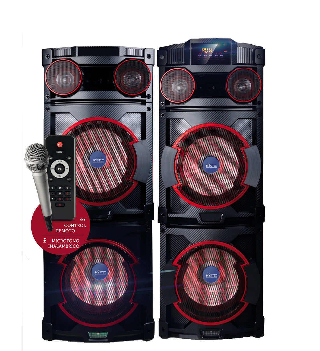 Bocina Amplificada PAR MY-PS497 Mystic