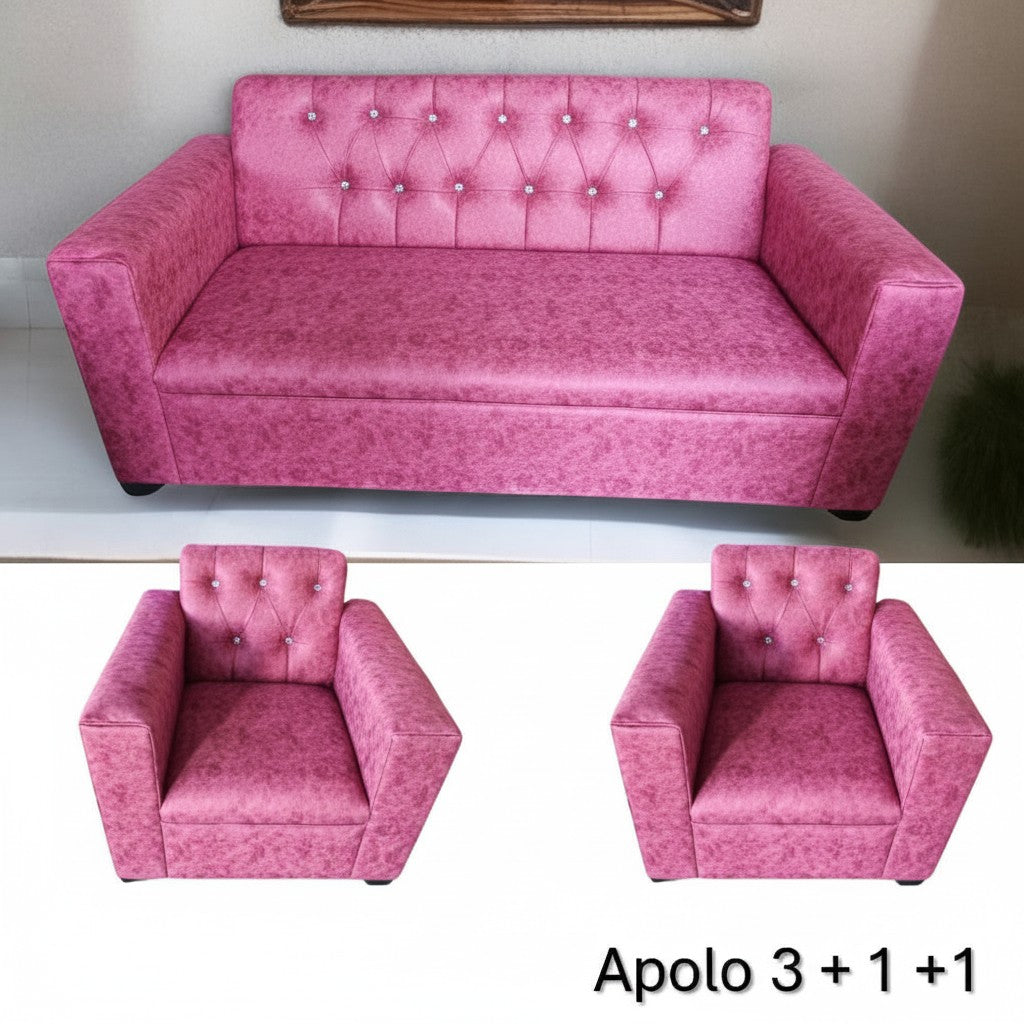 Juego de Sala 5 PTS 3+1+1 Apolo