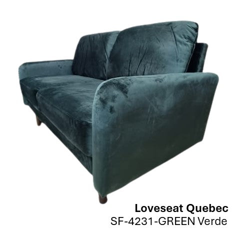 Sofa Loveseat Quebec SF-4231-GREEN Verde