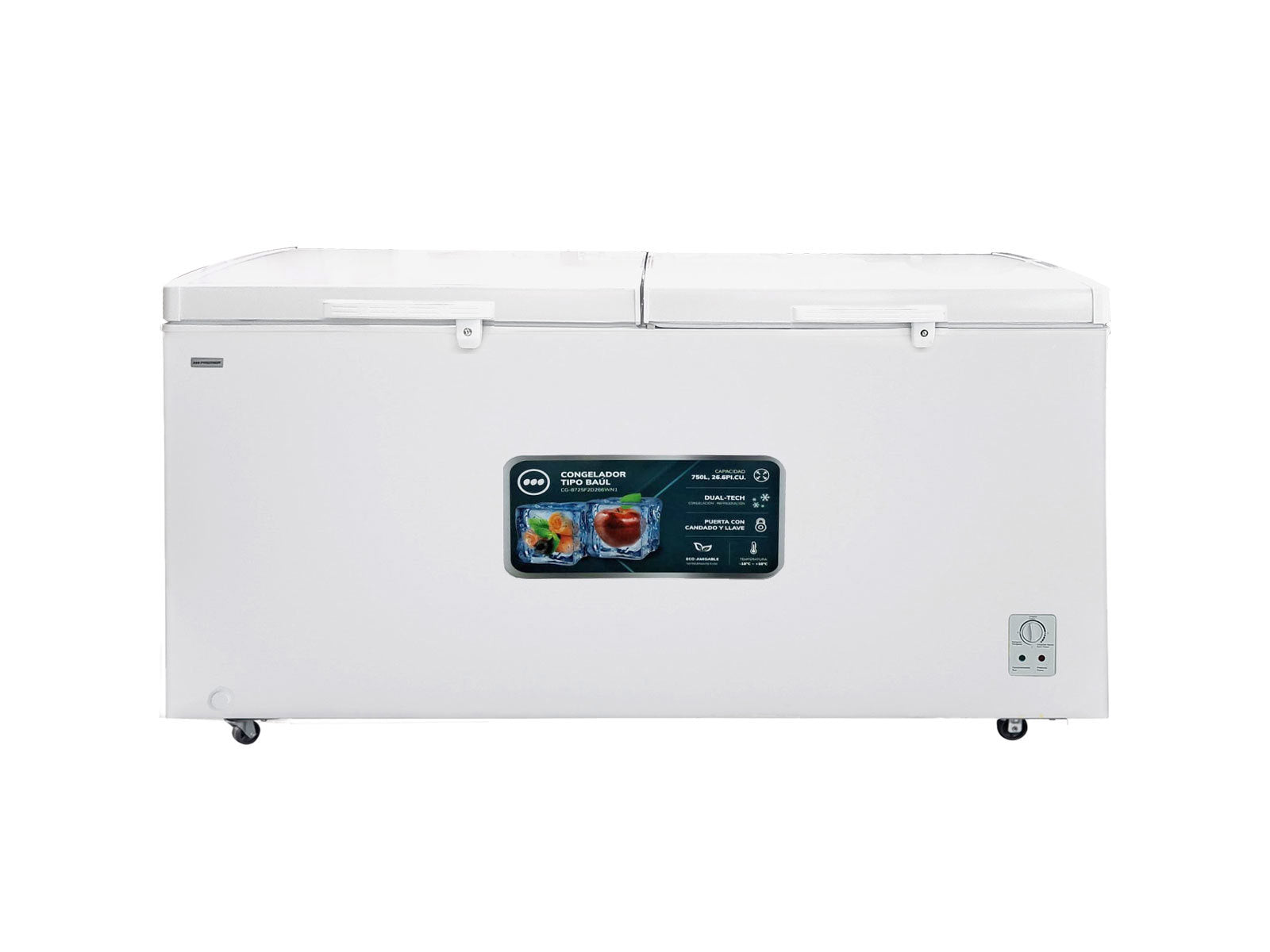 Congelador Baul CG8725F2D266 Premier