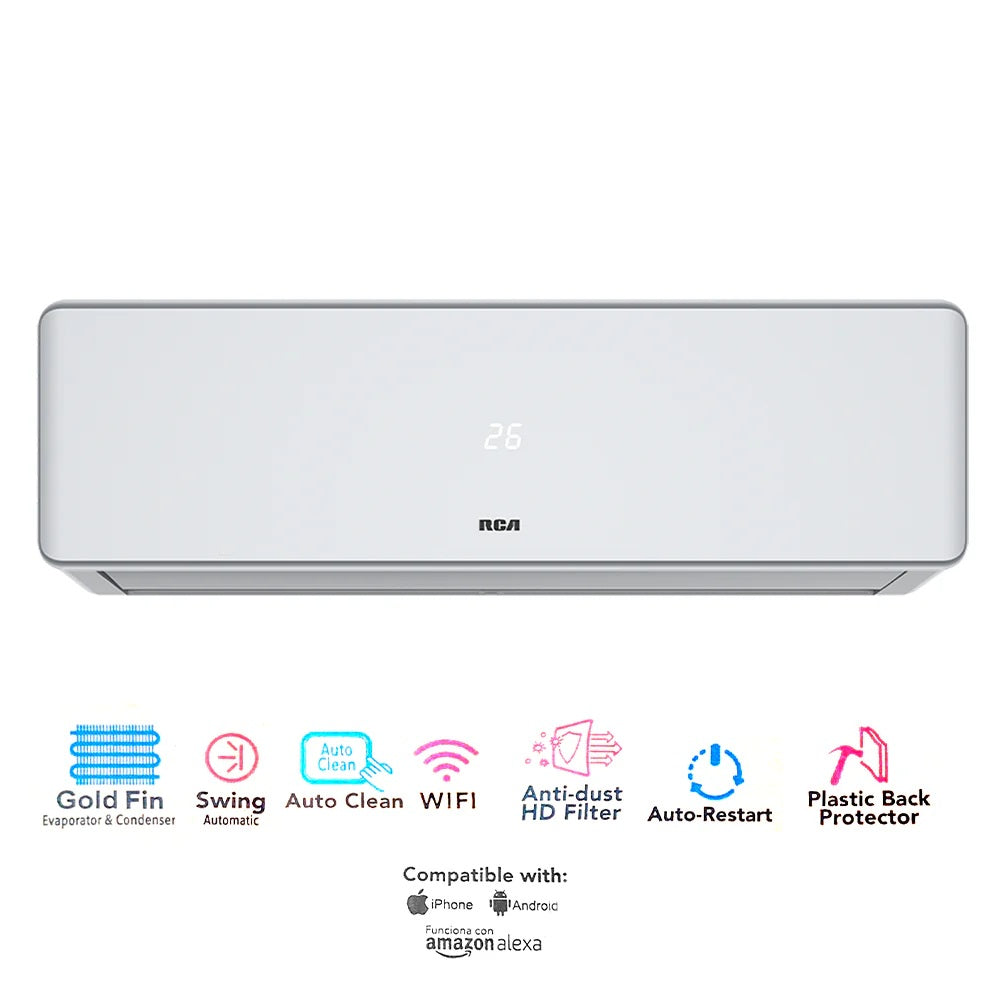Aire Split 24K Inverter Gris RCSA2421GW RCA