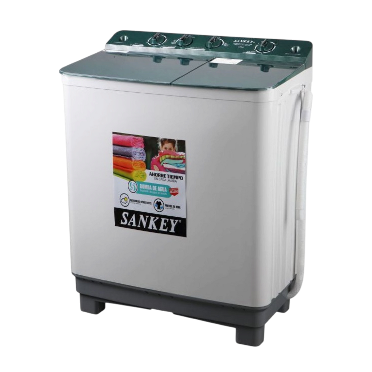 Lavadora SEMI 13 KG WM-1363PGL Sankey