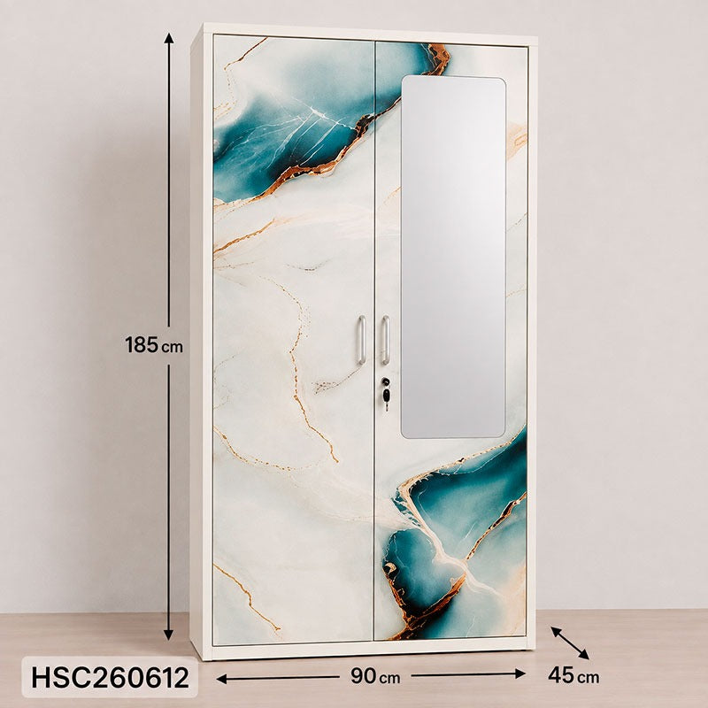Closet Ropero Metal 2 Puertas HSC260612