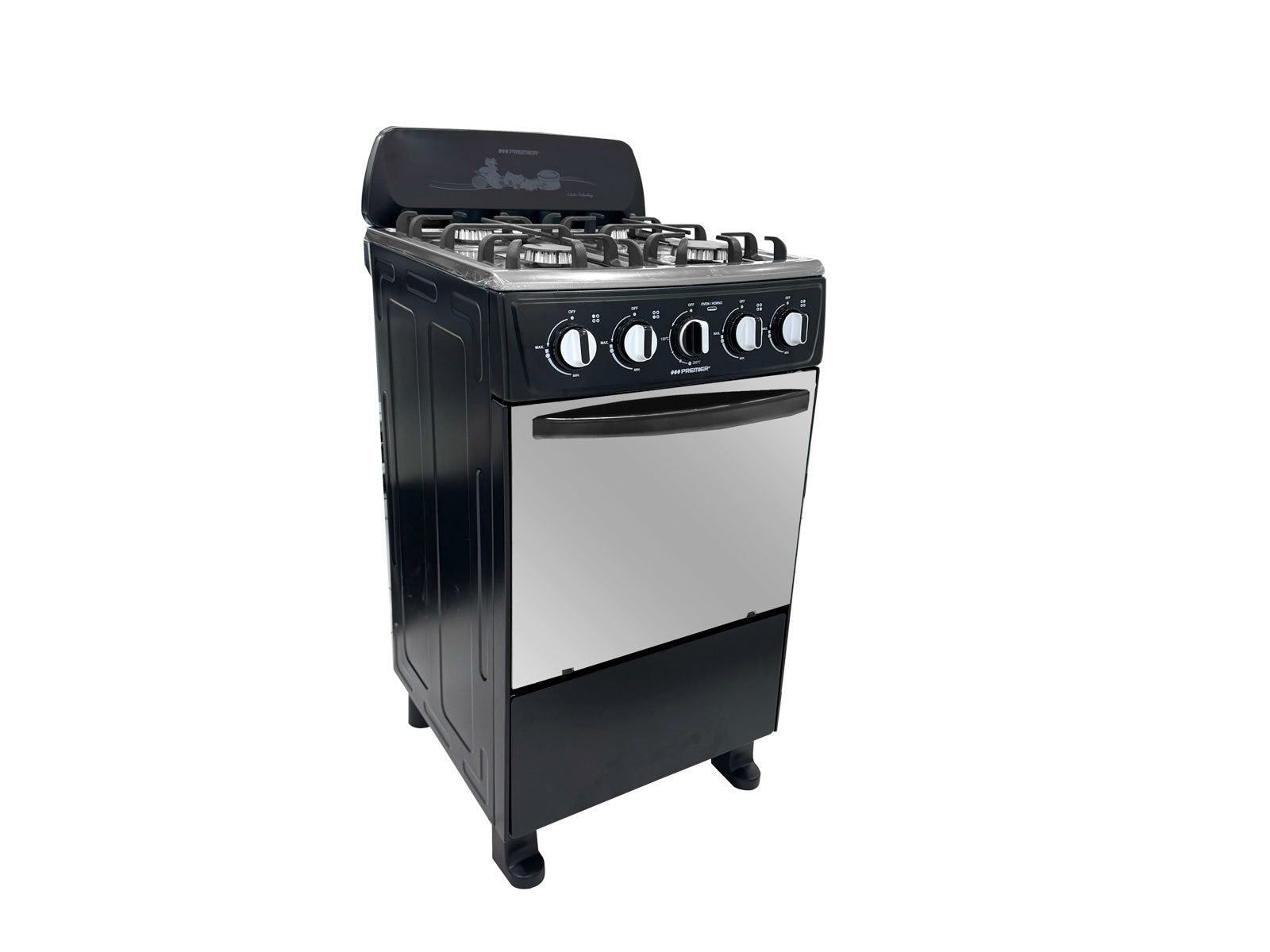 Estufa 4Q 20P EF-8700NG204B Negro Premier