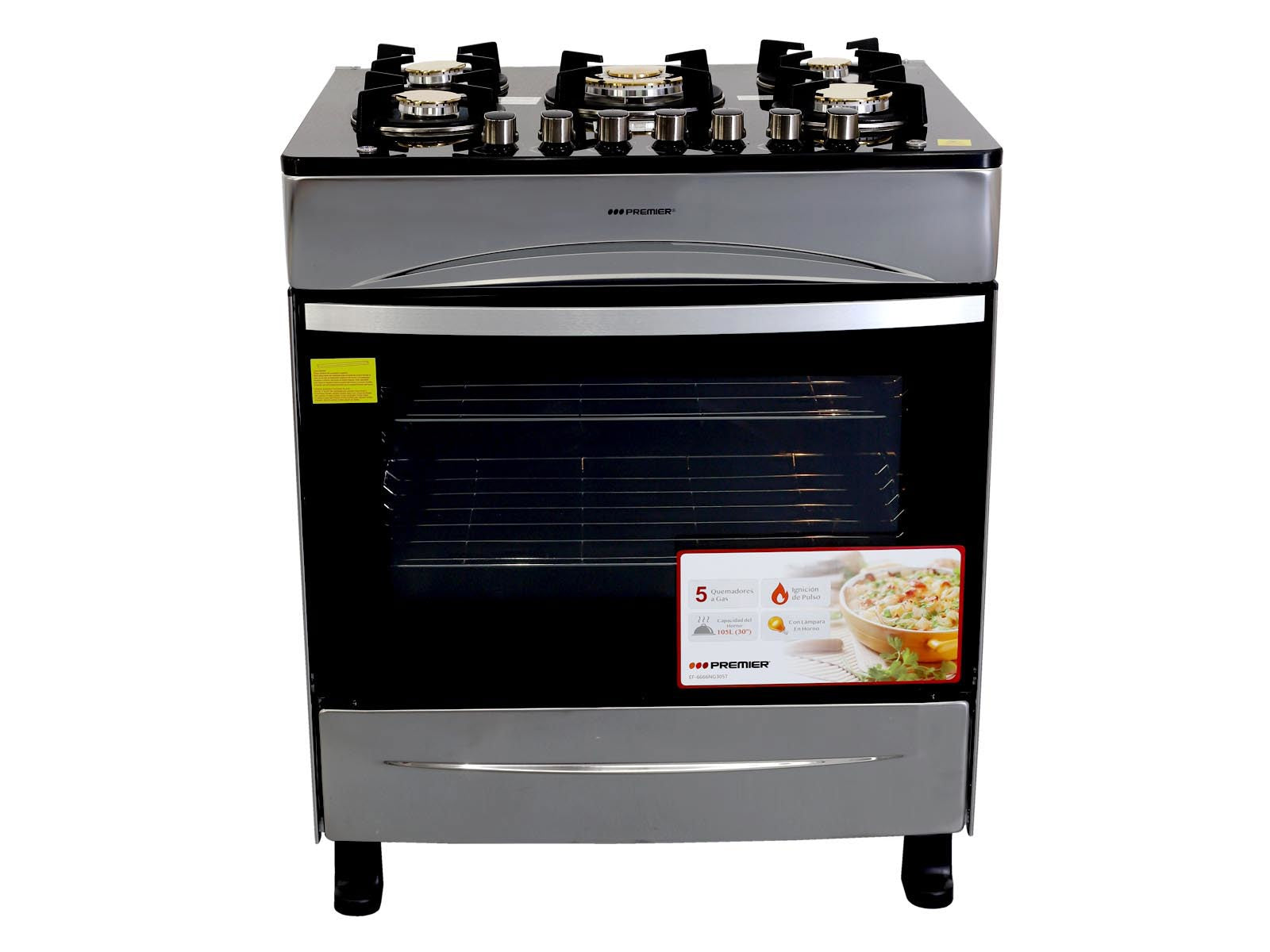 Estufa 5Q 30P EF-6666NG305T Premier