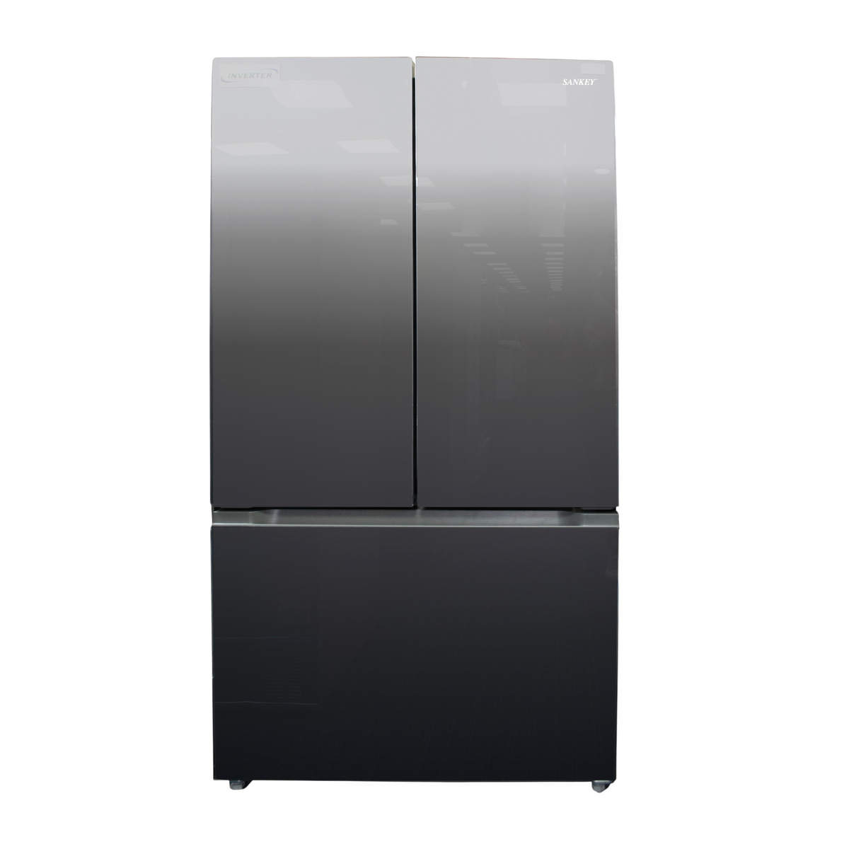Refrigeradora FD French Door RF-22IF38GG Sankey Vidrio Gris