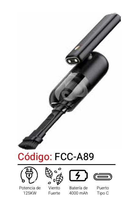 Aspiradora Mini Portatil FCC-A89 FCC