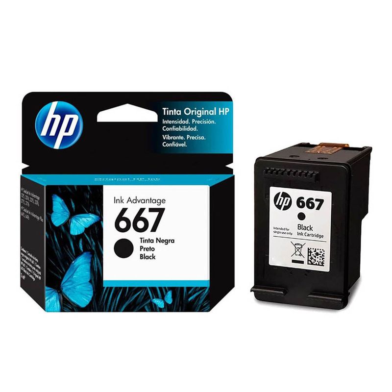 Tinta 3YM79AL / 667 Negro HP