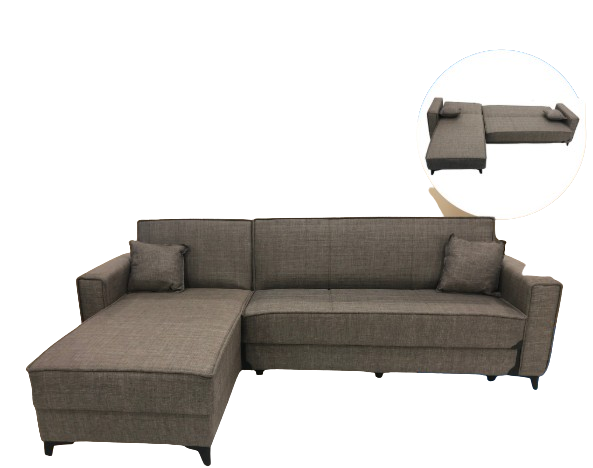 Sofa Cama L Aris Kaky 62-3002