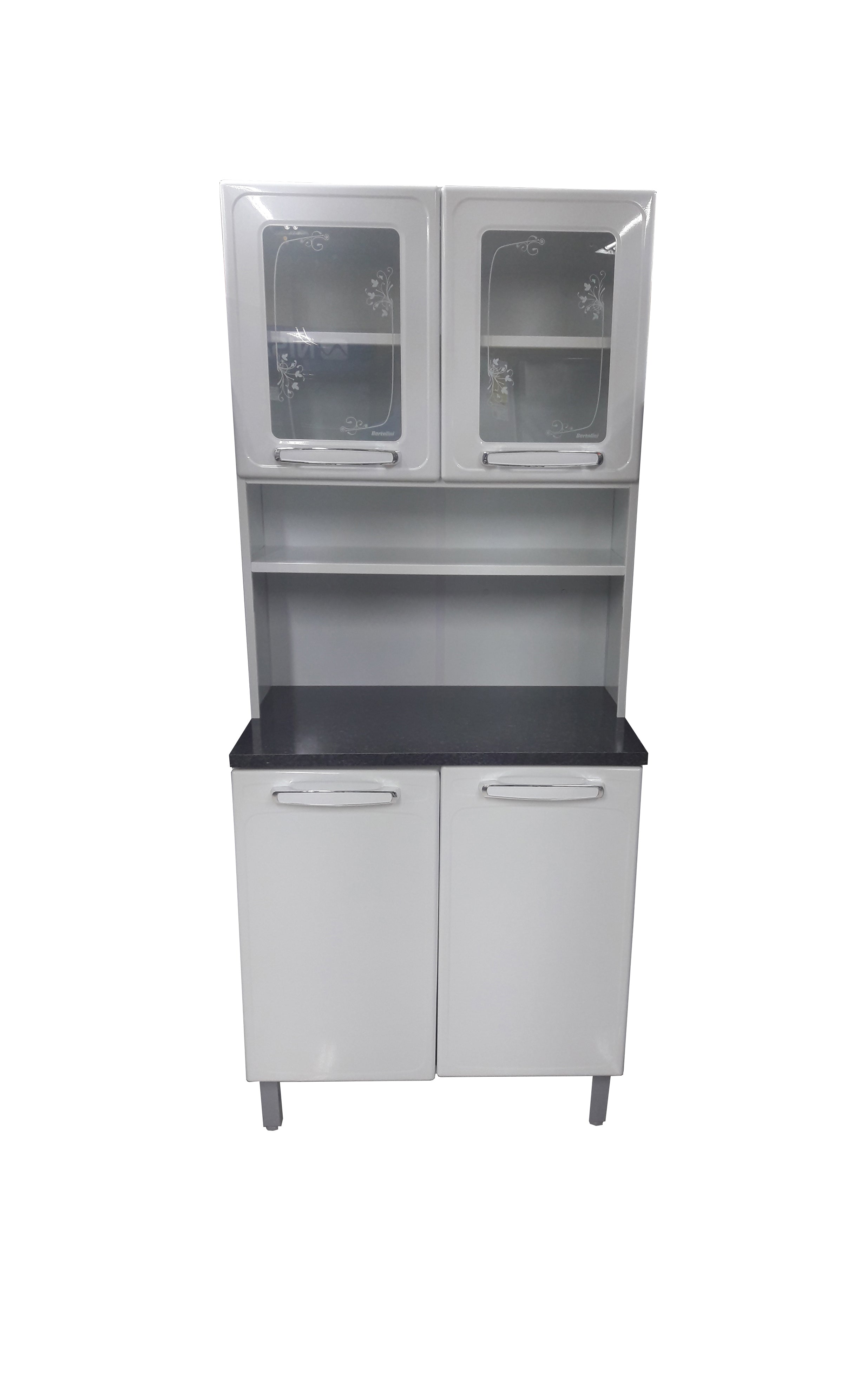 Mueble de Cocina Kit Doble 12V-80 Itatiaia Gris