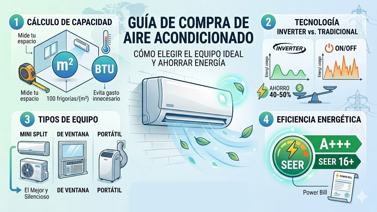 Recomendaciones para Compra de Aire Acondicionado