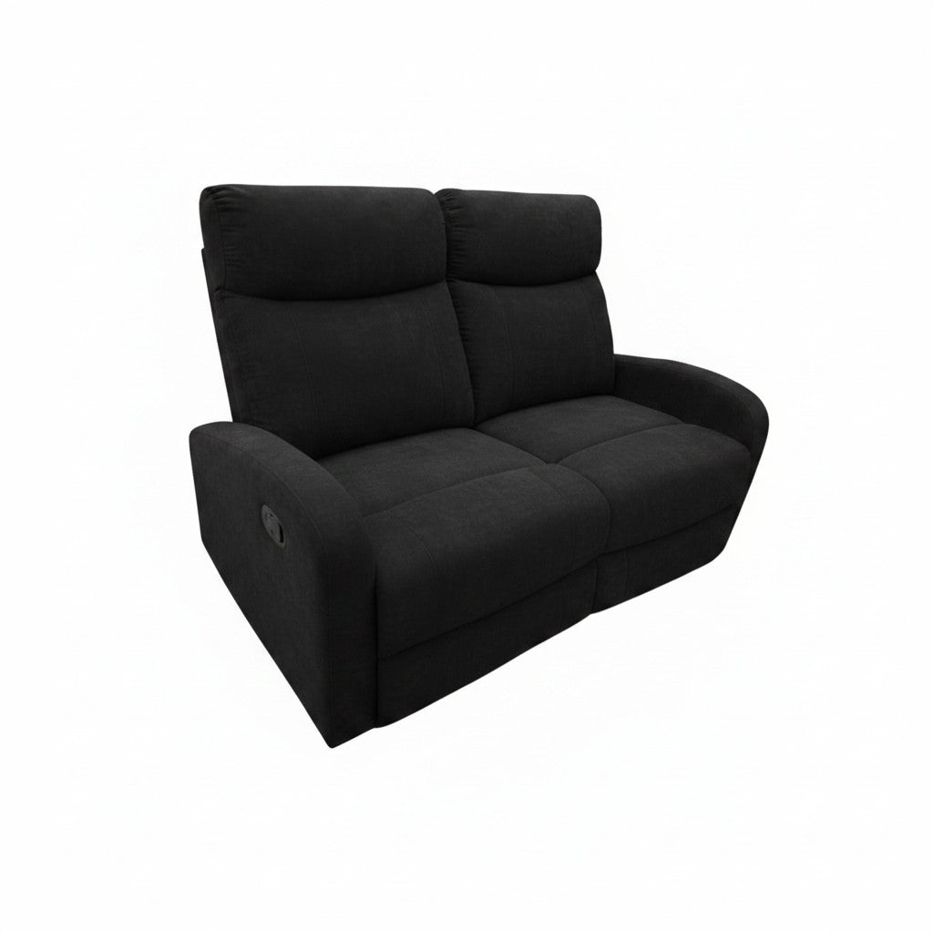Juego de Sala Reclinable 6PTS 3+2+1 Nocecentro Negro
