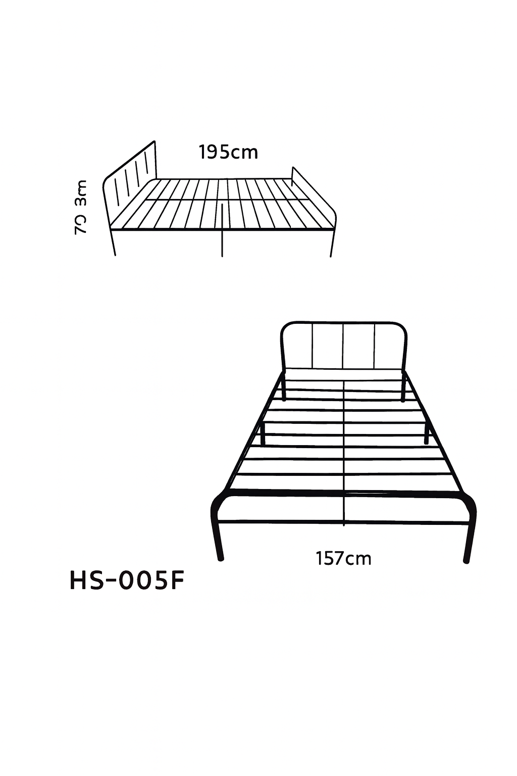 CAMA-02DOBLE HS-005F Metal Full