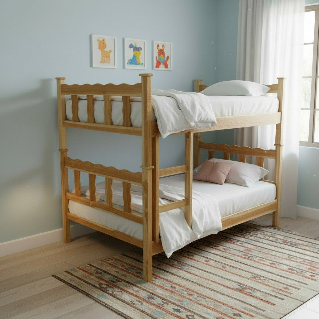 Camarote Dora 2F DOBLE + DOBLE Teca Madera FULL