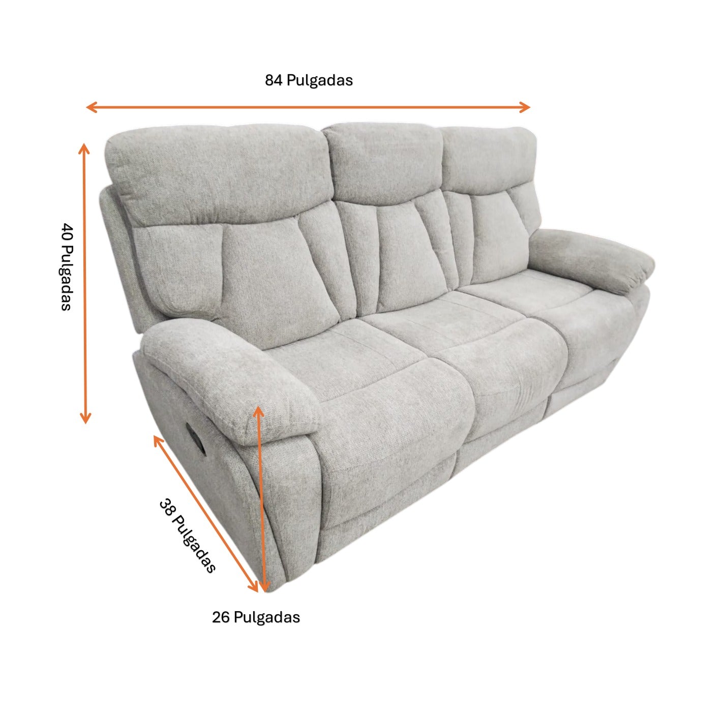 Juego de Sala Reclinable HAVA-LGTBRN