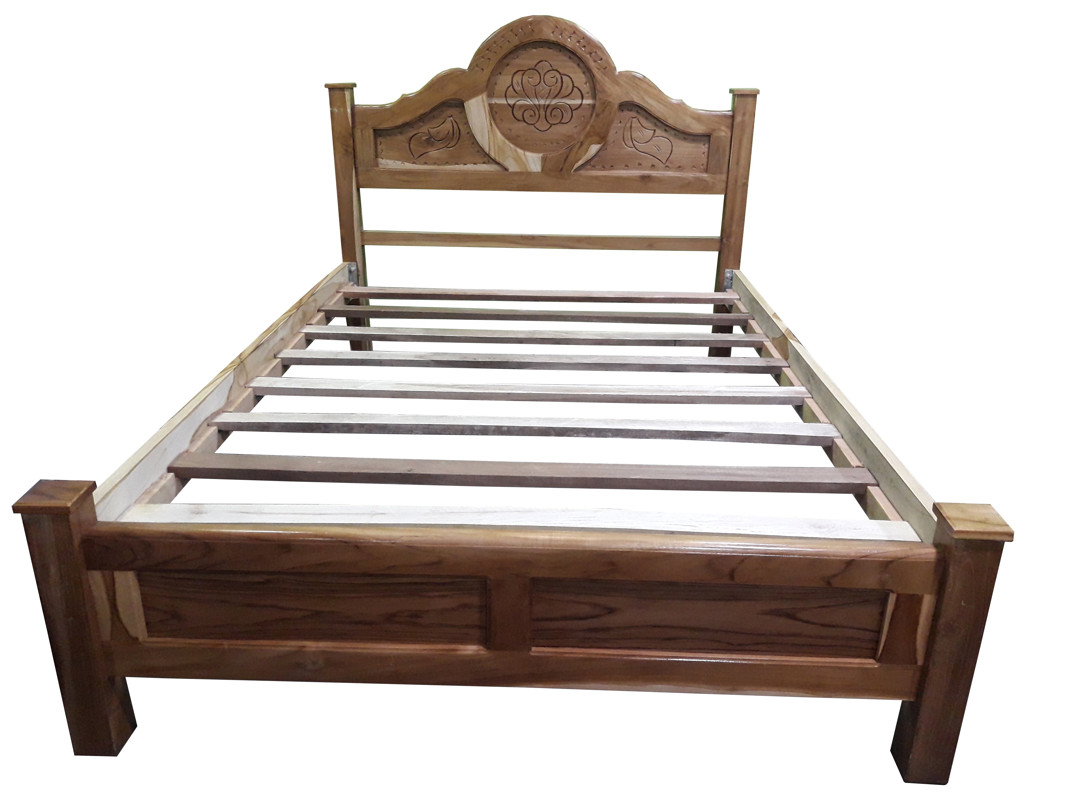 Cama Teca CAMA-02DOBLE-00TECA MEDALLON FULL