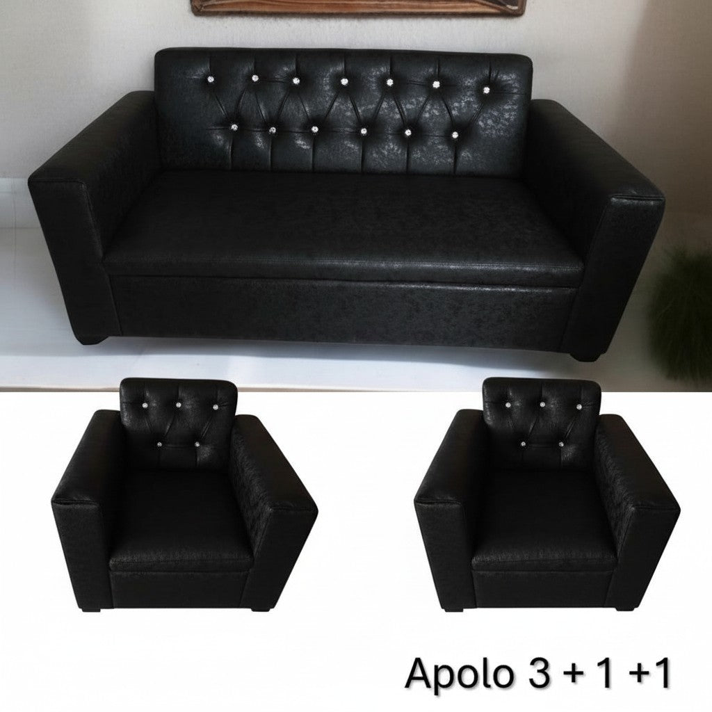 Juego de Sala 5 PTS 3+1+1 Apolo