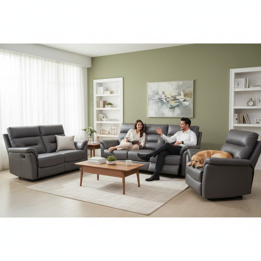 Juego de Sala Reclinable JER-DRGREY