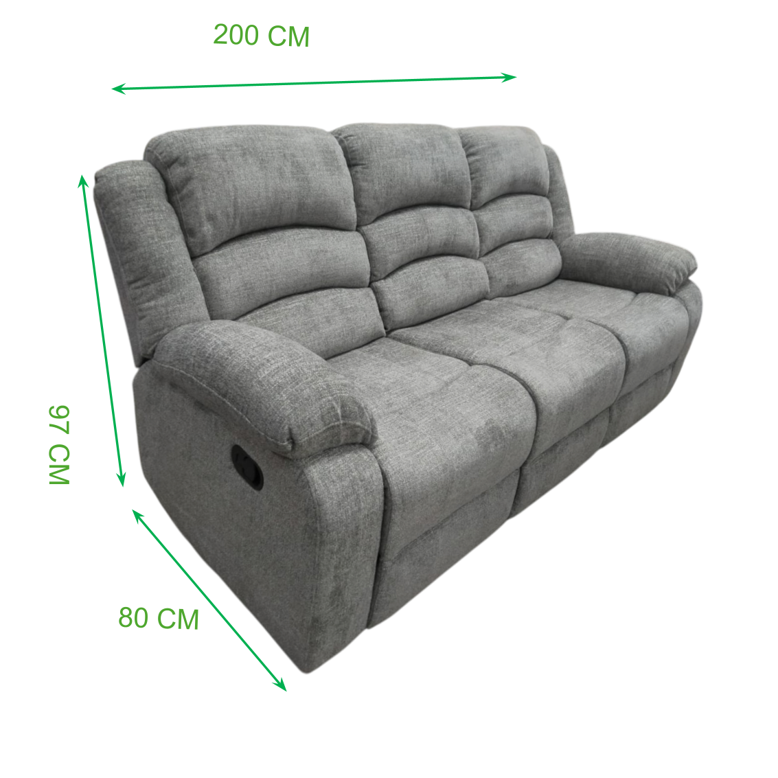 Juego de Sala Reclinable 6PTS JOEY 75-3188