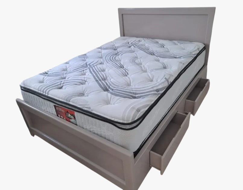 Cama Queen con 4 Gavetas Alicante