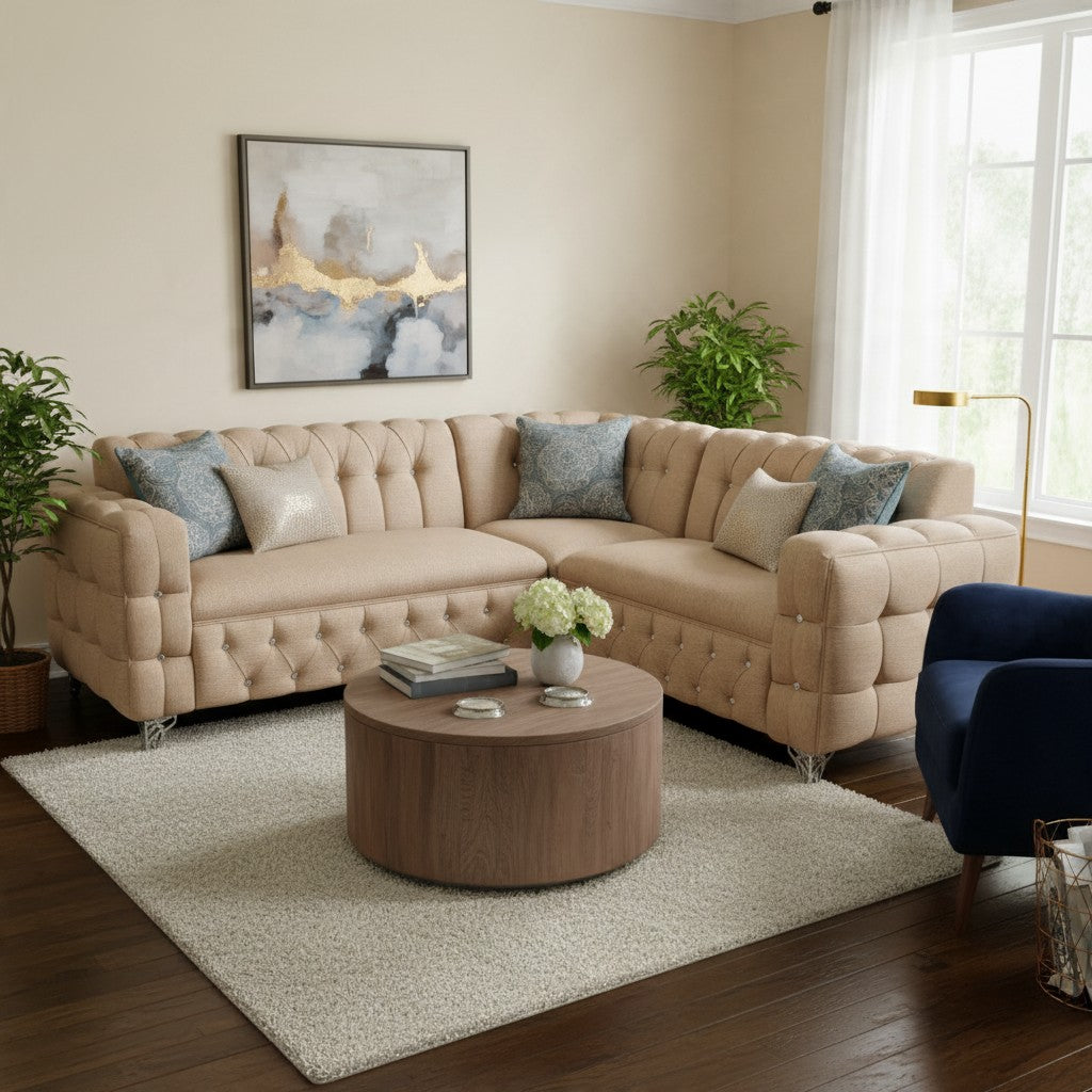 Juego de Sala Sofa L Andalucia