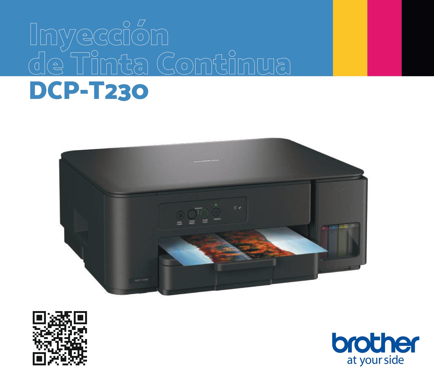 Impresora TANK 3en1 Básica 230 DCPT230 Brother