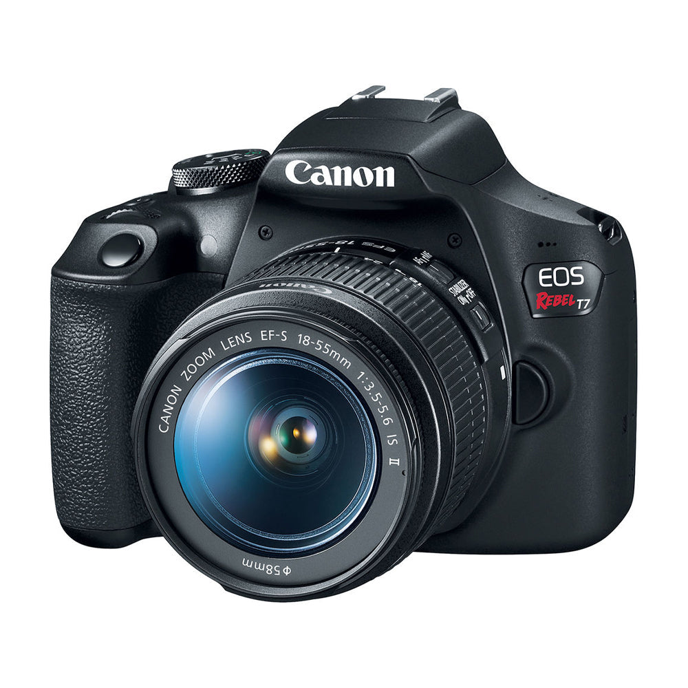 Camara Profesional Canon EOS Rebel T7 Cámara DSLR con Lente 18-55mm IS II