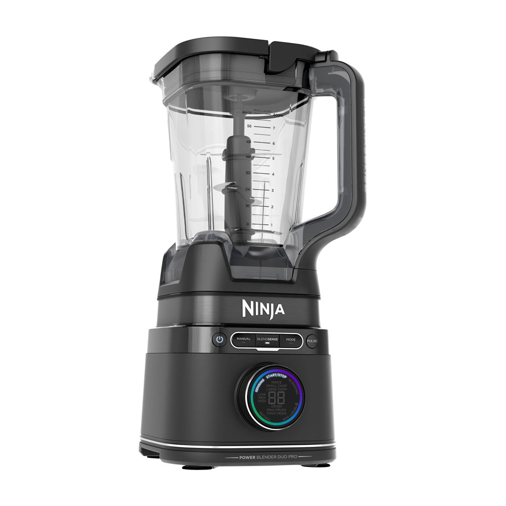Ninja Detect Power Blender Pro Duo Licuadora de 10 Velocidades | BlendSense | Tecnología Total Crushing | Pulso | 0.7L & 2.1L | 1800W | Negro