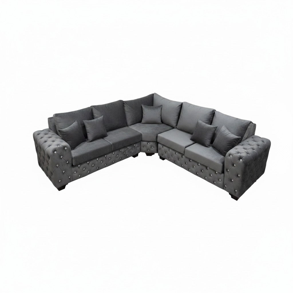 Juego de Sala Sofa L Murano