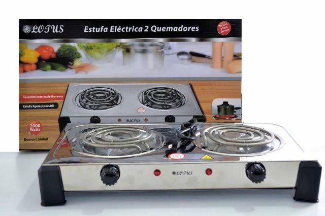 Estufa de Mesa 2Q ELEC LT-2002 Lotus