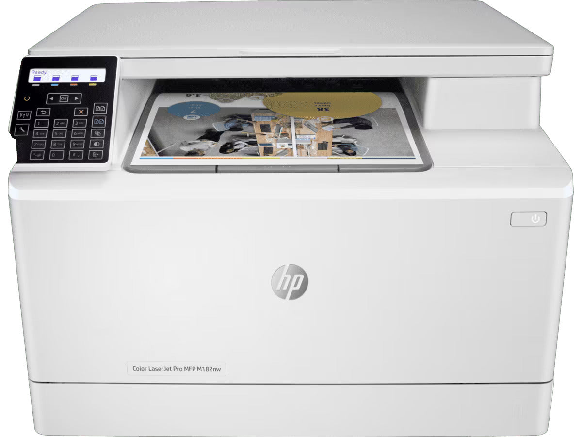 Impresora Multifuncional Laser Color M182NW / 7KW55A HP