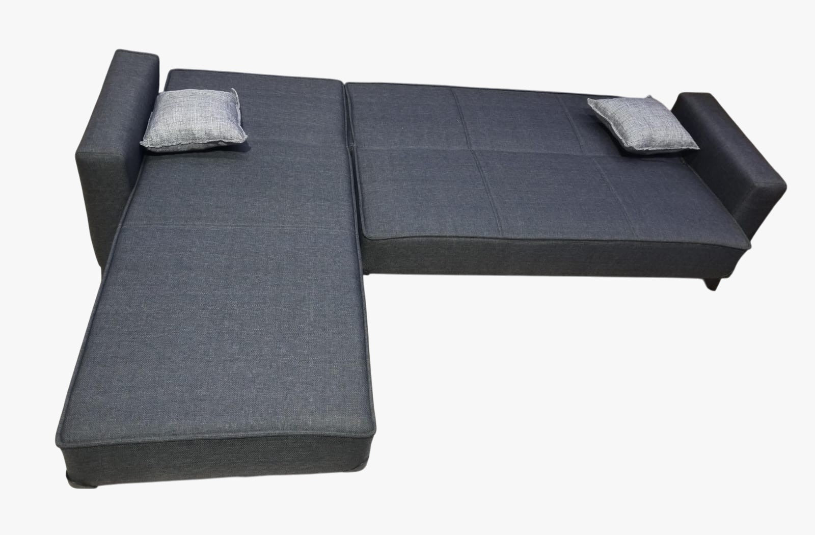 Sofa Cama L Aris Negro 62-3001