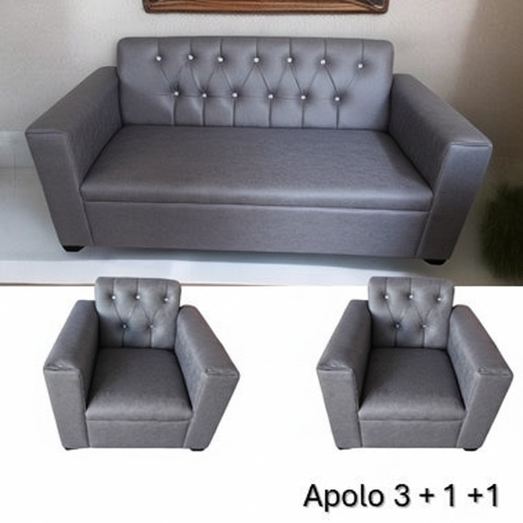 Juego de Sala 5 PTS 3+1+1 Apolo