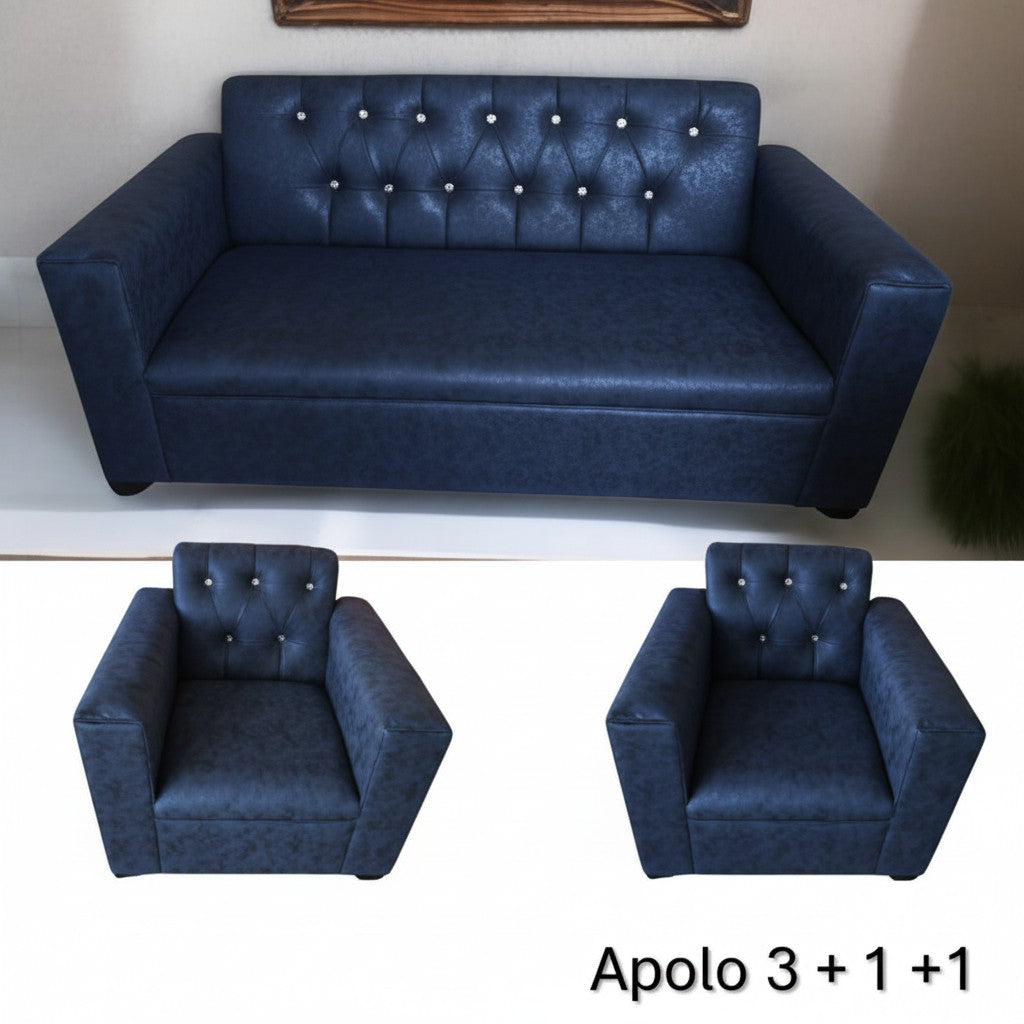Juego de Sala 5 PTS 3+1+1 Apolo
