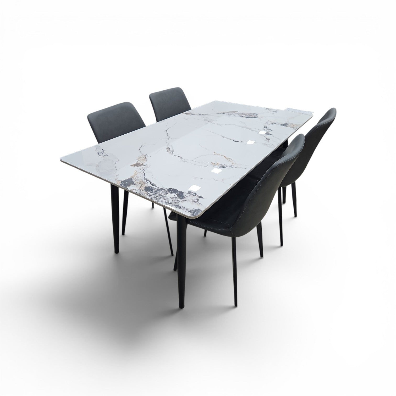 Comedor 4PTS POLACO DT-04-ST04 Gris Grey