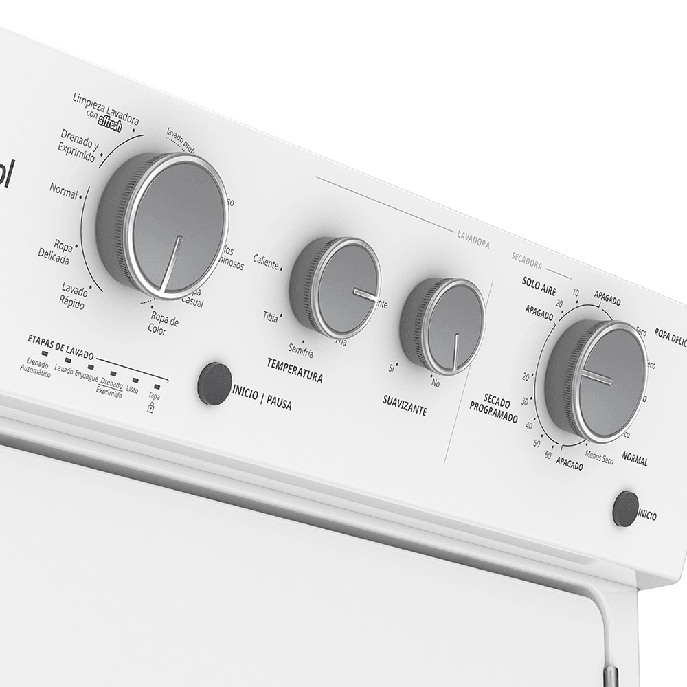 Centro de Lavado GAS 7MWGT4027HW Whirlpool