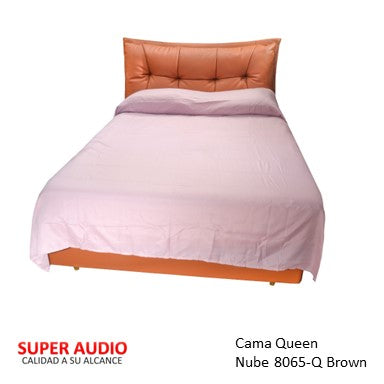 CAMA-03QUEEN Nube 8065-Q Brown Chocolate