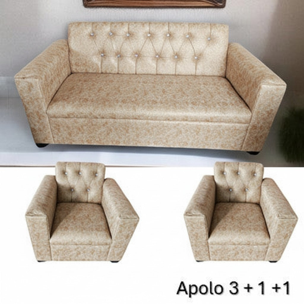 Juego de Sala 5 PTS 3+1+1 Apolo