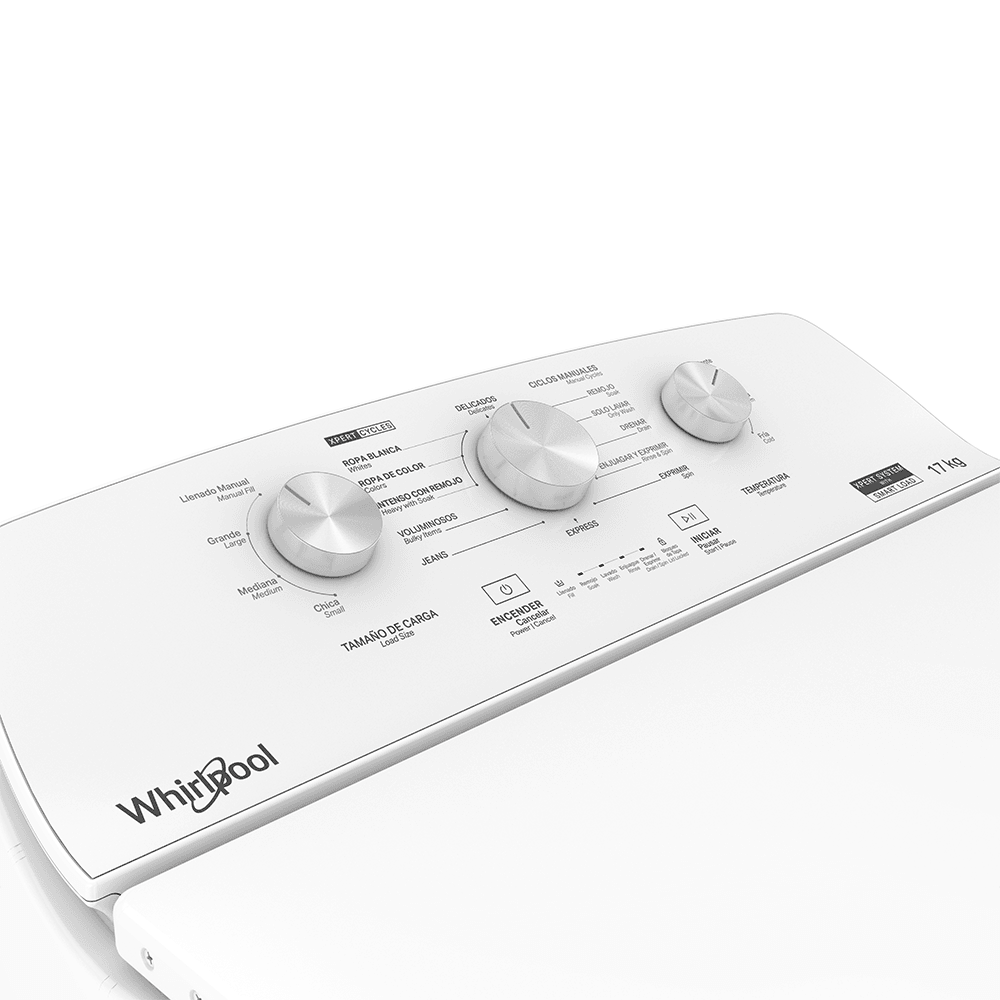 Lavadora AUTO 17 KG 8MWTW1713MJQ Whirlpool 110V
